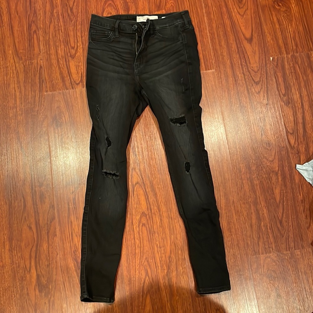 Hollister Black Skinny Jeans